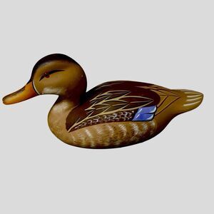 Vintage 1994 Stoney Point Decoy – Mallard Hen, Signed & Numbered #57375